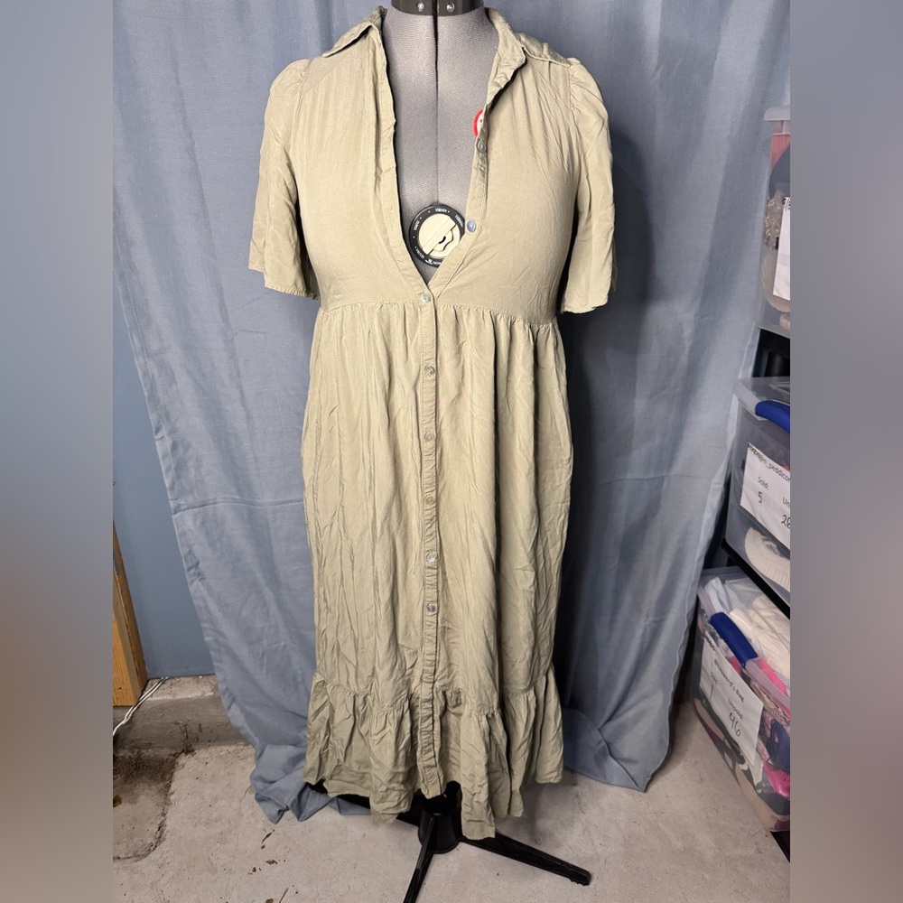 Philosophy Olive Green Dress